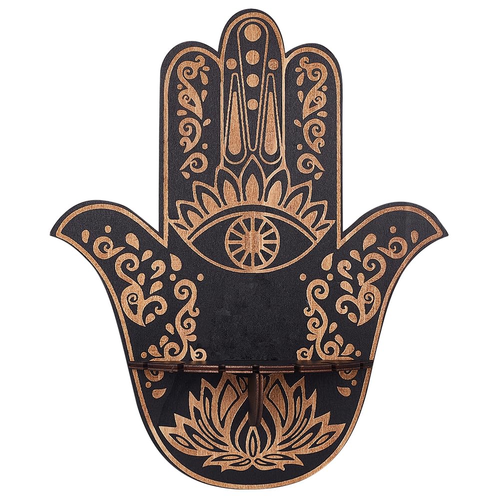 Étagère murale en cristal de Fatima pour créer un coin méditation zen