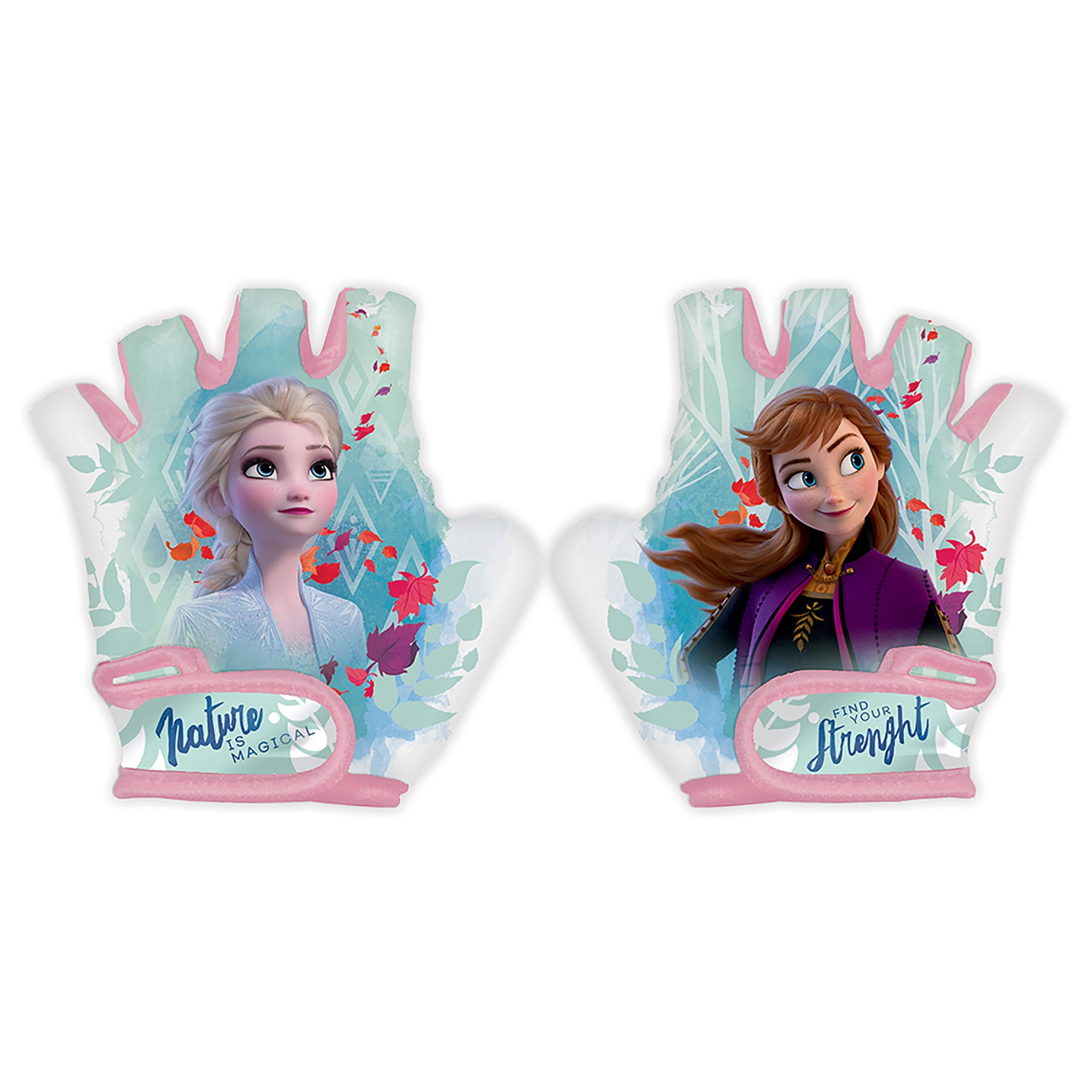 sarcia.eu Disney Stitch Kinder Fahrrad-Handschuhe für Mädchen, mit Klettverschluss