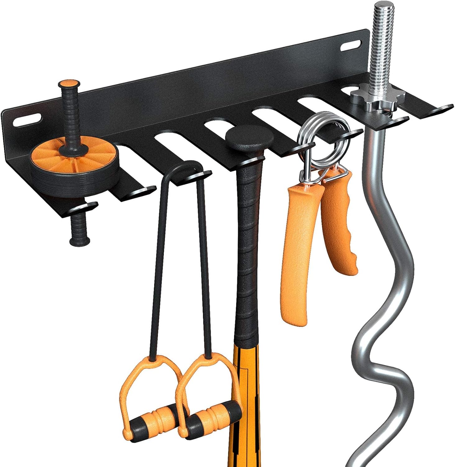 Riuog Gym Equipment Storage Rack,Multi Purpose Wall Mount