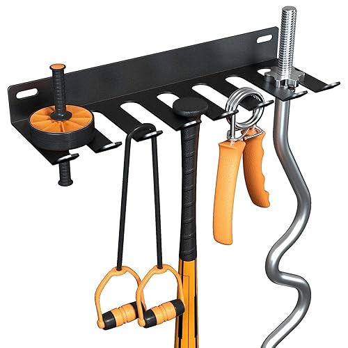 Gym Equipment Storage Rack,Multi Purpose Wall Mount Home Gym Equipment
