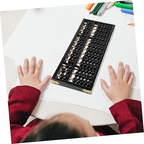 Miniatura 4 de TOYANDONA Abaco aritmético de madera de 13 niveles para niños, herramienta de aprendizaje de matemáticas, juguete educativo para niños y niñas