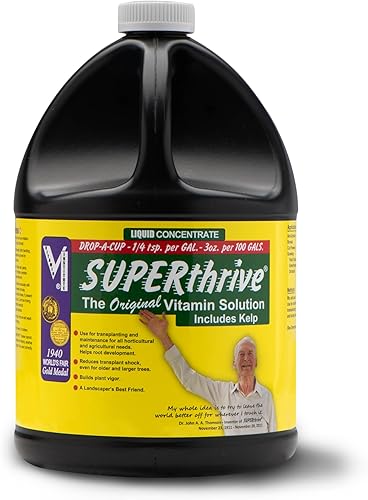 SUPERthrive VI30179 SoluciĂłn de vitamina vegetal 1 galĂłn transparente SUPERthrive VI30179 SoluciĂłn de vitamina vegetal 1 galĂłn transparente