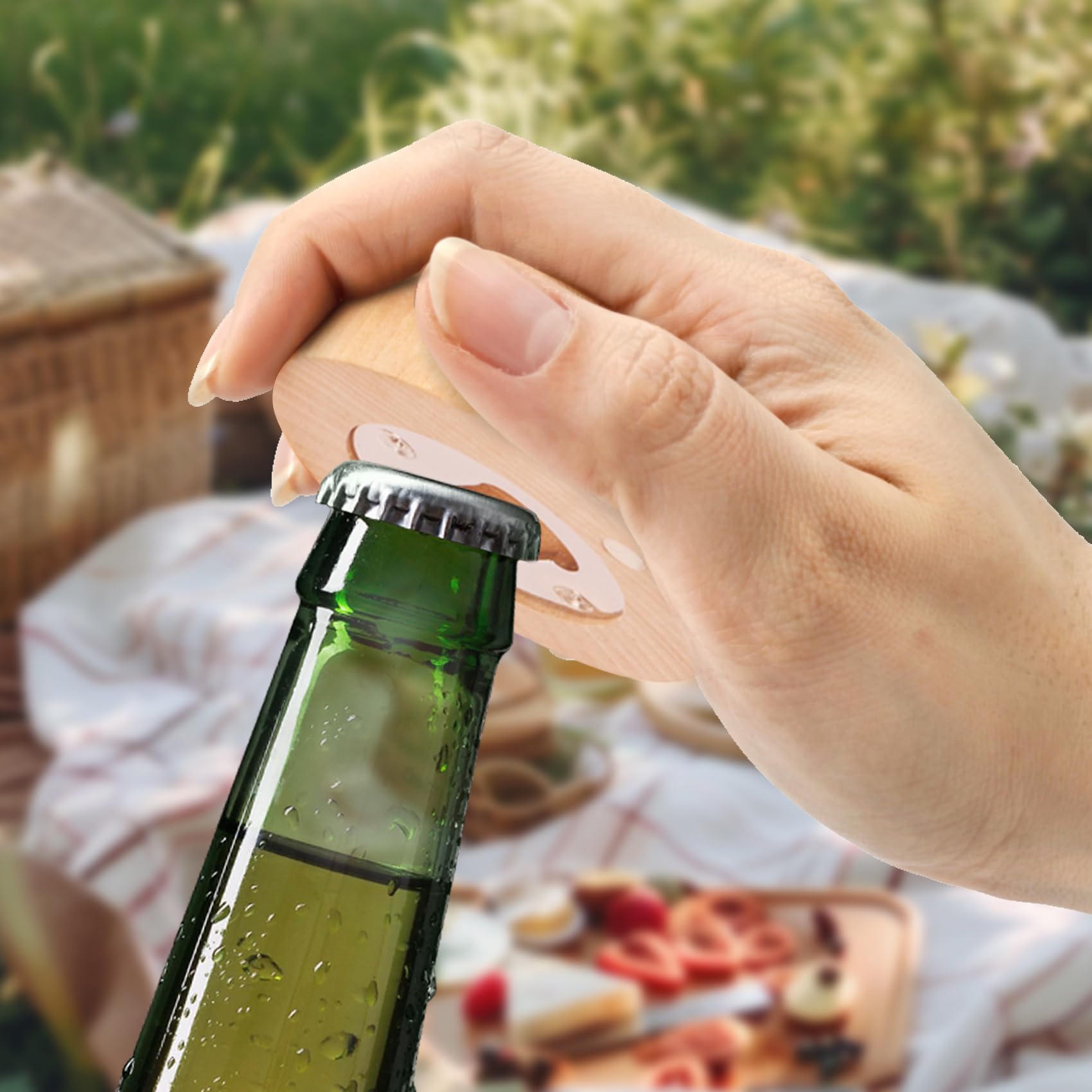 Ouvre-Bouteille En Bois Magnétique Cadeau Pour Grand-Père | Idée Cadeau Papy Pour Noël, Fête Des Pères, Anniversaire