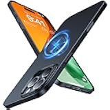 Magnetic Slim Fit for iPhone 16 Pro Case, 6.3 inch, Ultra-Thin Case Compatible with MagSafe, Lightweight Matte Anti-Scratch Hard PC Cover Phone Case for iPhone 16 Pro OriginFit, Black