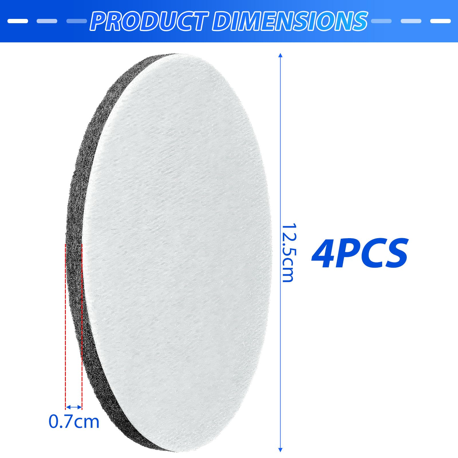 Dischi In Feltro A Strappo - Abrasivi - Foto 3