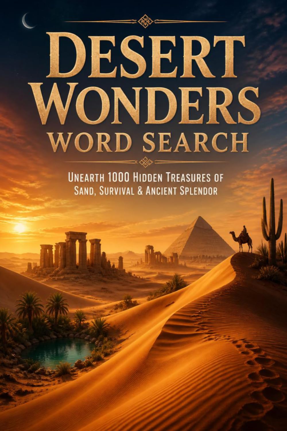 Desert Wonders Word Search: Unearth 1000 Hidden Treasures of Sand, Survival & Ancient Splendor
