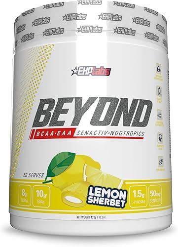 EHPlabs Beyond BCAA  EAA Powder  Aminoácidos esenciales de cadena ramificada bebida de recuperación muscular después del entrenamiento con