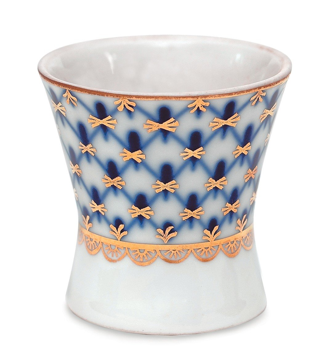 Lomonosov Imperial Porcelain Cobalt Net Tableware Teaware Collection (Egg Cup)