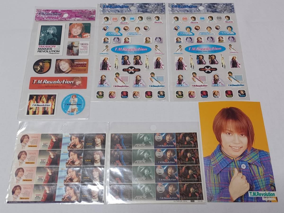 Amazon.co.jp: 西川貴教 T.M.Revolution シール ステッカー まとめ