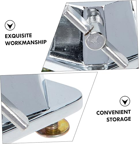 Miniatura 2 de Soportes de hardware Asiento de tambor Underscrubs Tom Montaje en tambor Soporte de montaje Tom Abrazadera de estante Aleación Tom Base Tom Base de