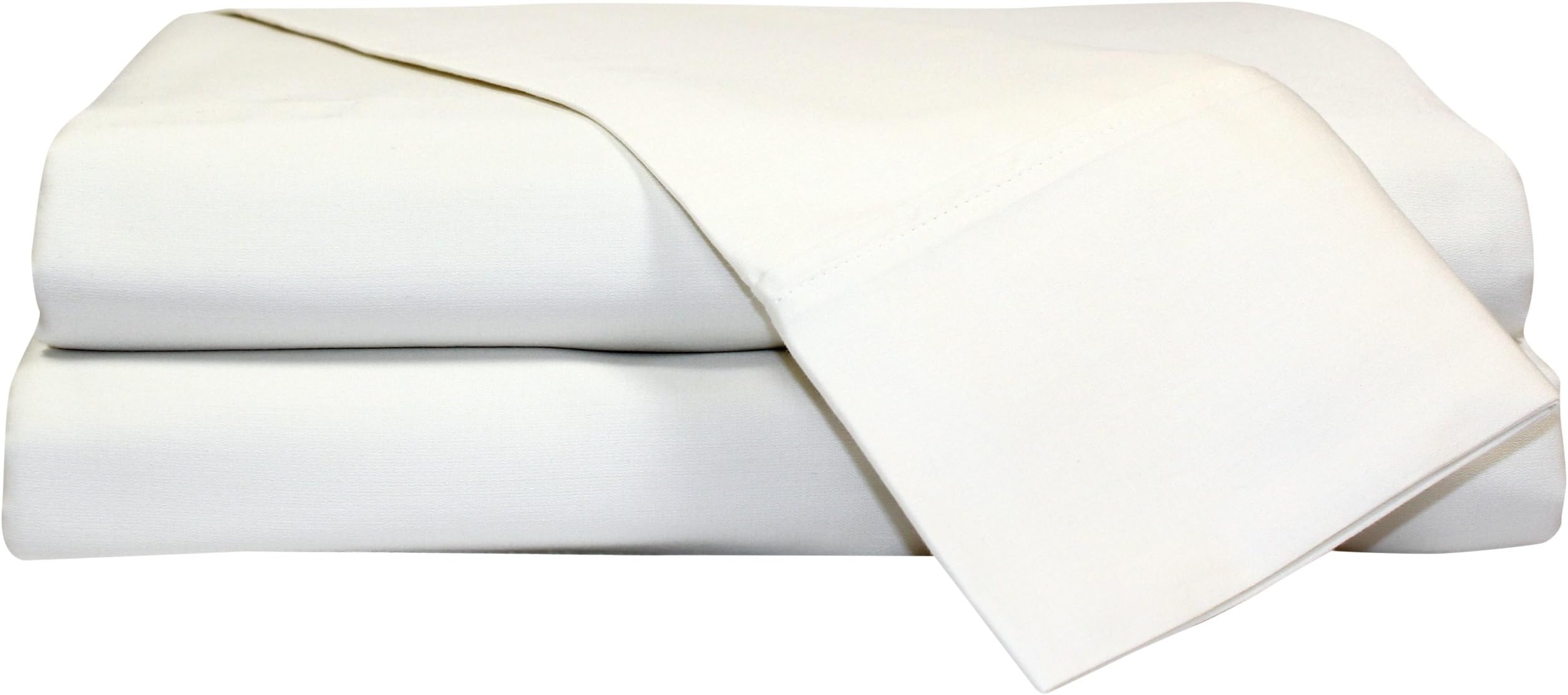 HN International Group Hotel Concepts 400 Thread Count 100% Egyptian Cotton 4 Piece Sheet Set, Queen Size, Color - Ivory