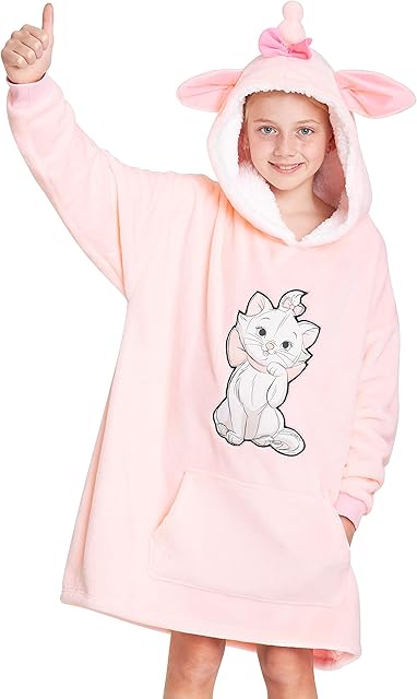 Disney Hoodies for Girls Boys, Kids Oversized Hoodie Blanket, Minnie Mickey Stitch Gifts