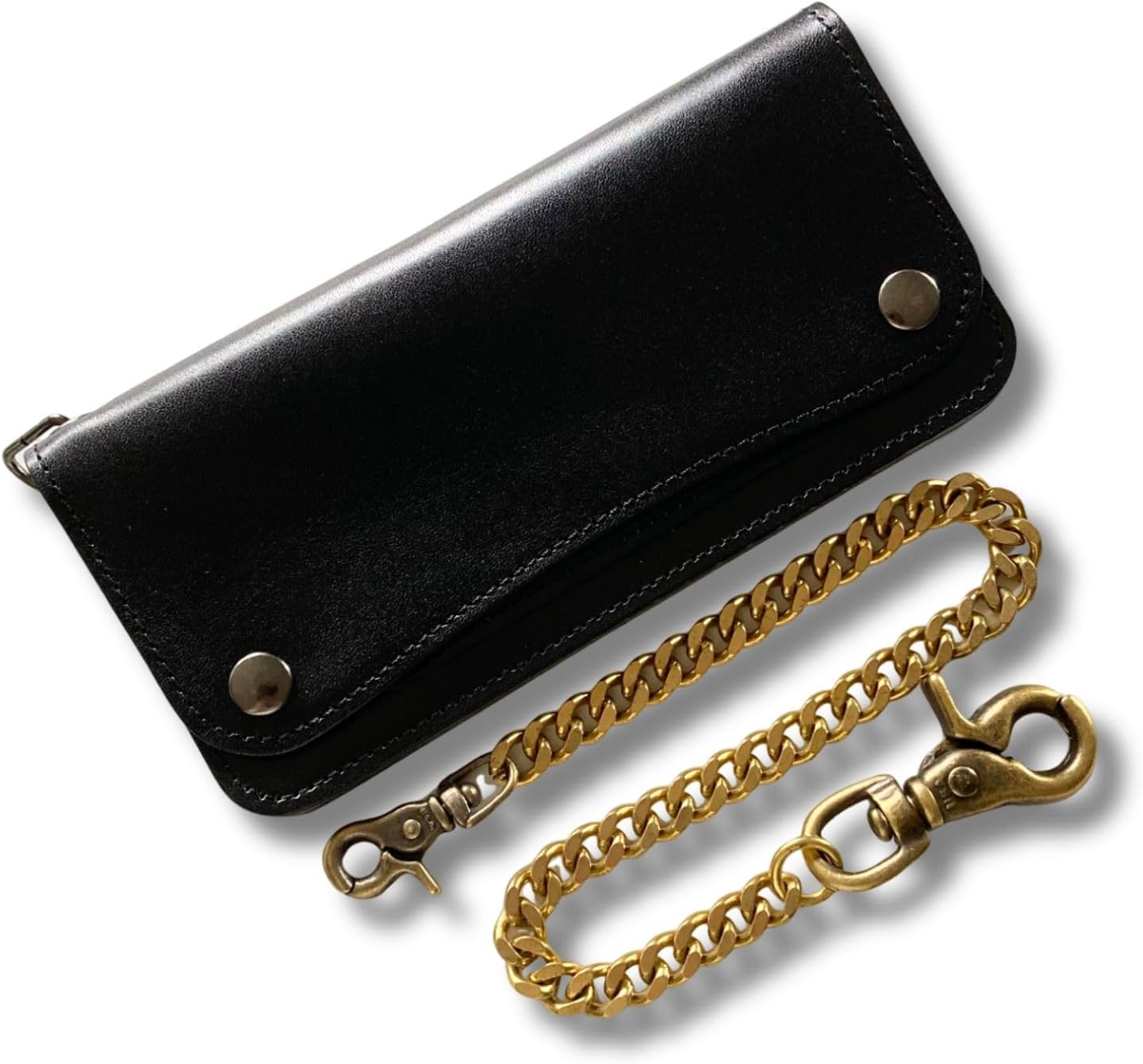 Amazon | [Sasical] サシカル トラッカーウォレット チェーン 本革