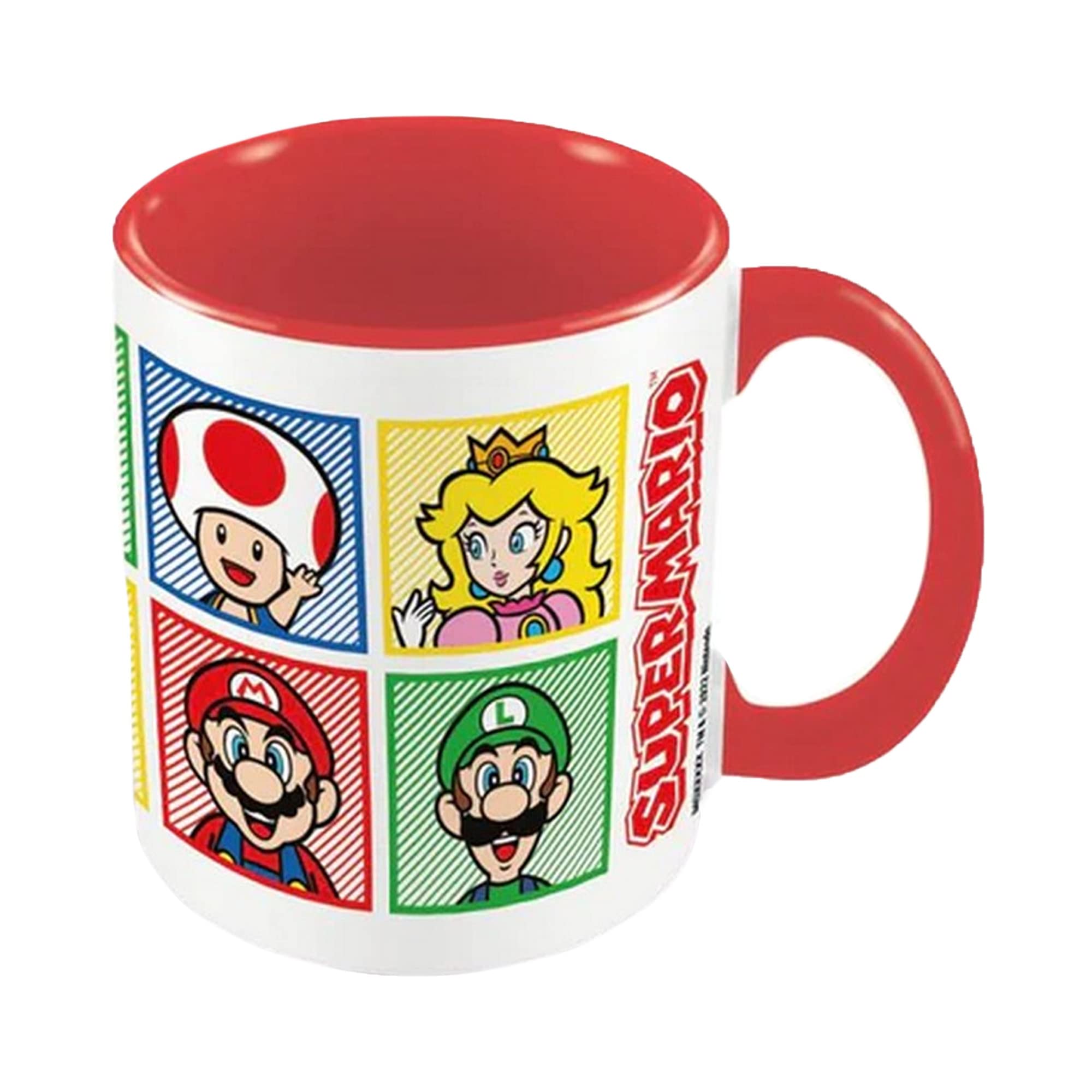 SUPER MARIO RED COLOURED INNER MUG