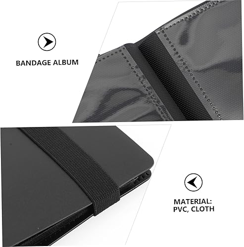 Miniatura 9 de BESPORTBLE Strap Album Small Mini Picture Album Photo Holder Photo Book Wedding Album Cards Storage Album Wedding Scrapbook Album Picture Storage