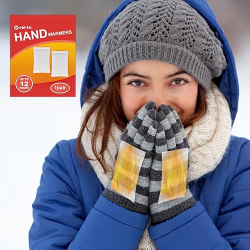 Miniatura 4 de MR.ICE 92040 paquetes de calentadores de manos  Almohadilla caliente desechable  Calentadores de aire activos naturales sin olor de larga duración