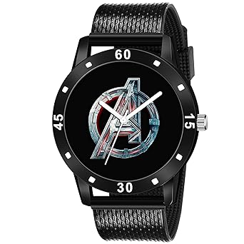 Flaying Sale Analog Avenger Dial Boys and Mens Watch Pu Belt - Pack of 1