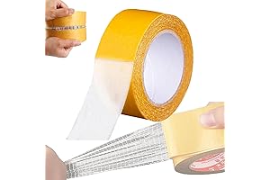 Mirajanes Adhesive Double-Sided Gauze Fiber Mesh Tape
