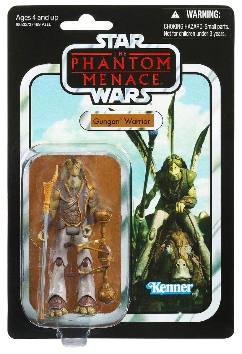 Amazon.com: Star Wars Vintage Collection 74 Gungan Warrior : Toys 