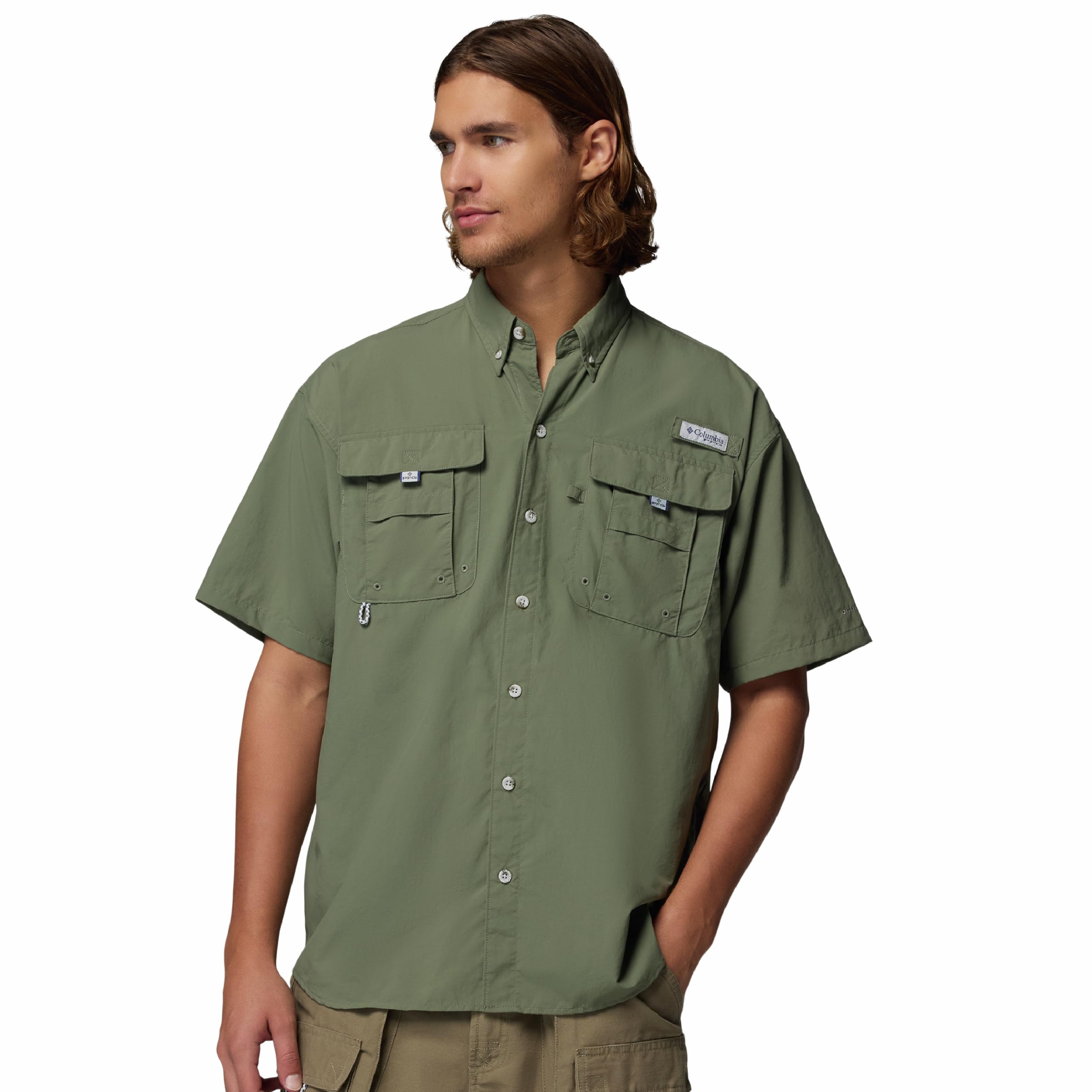 Men's PFG Bahama II Short Sleeve Fishing Shirt