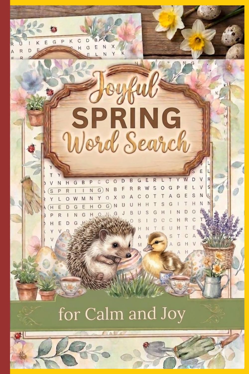 Spring word search puzzle book: 50+ Puzzles for the Whole Family | Wisdom in Every Puzzle: famous quotes | Travel Size 6x9 Word Search Book for Adults and Kids | Relaxing