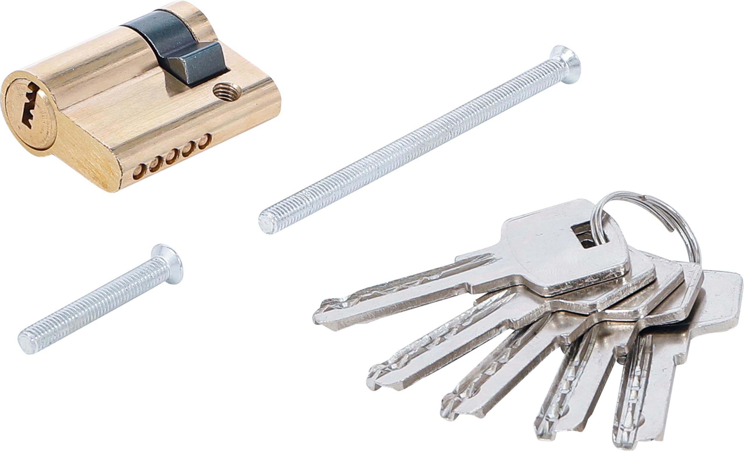 Barril De Cerradura Repuesto Para Puerta De Garaje Henderson Hörmann - 40mm, Incluye 3 Llaves