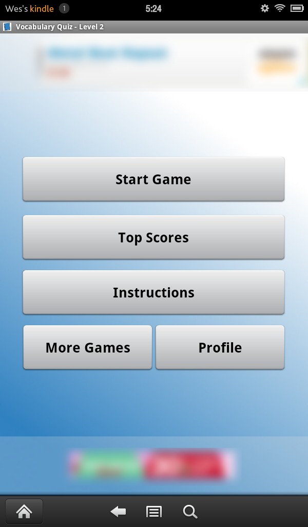 English Vocabulary - Level 2 - App on Amazon Appstore