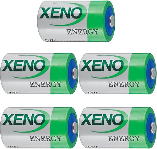 Miniatura 1 de WELLVEUS「Paquete de 5 unidades」XL-050F 1/2 AA 3.6V batería de litio para Xeno Energy XL-050F 1/2 AA 3.6V batería de litio primaria
