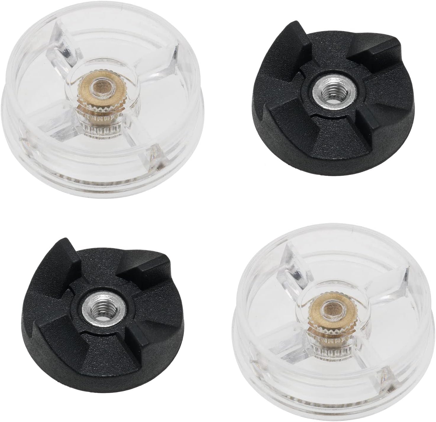 First Moon 2 Sets of Base Gear and Blade Gear, Compatible with Magic Bullet MB1001 250W Blender