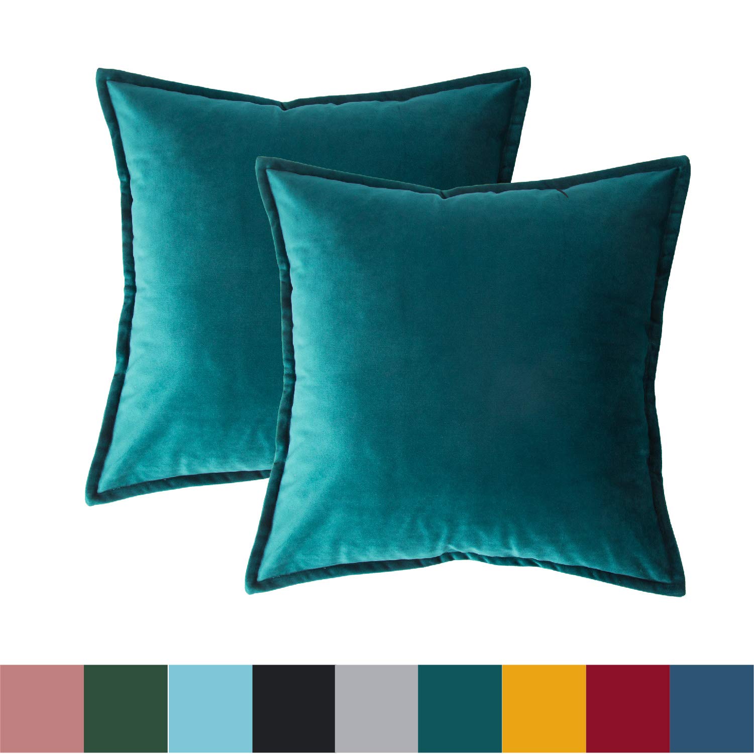 TIDWIACE® Kissenbezüge Kissenhüllen in Baumwolle und Leinen mit