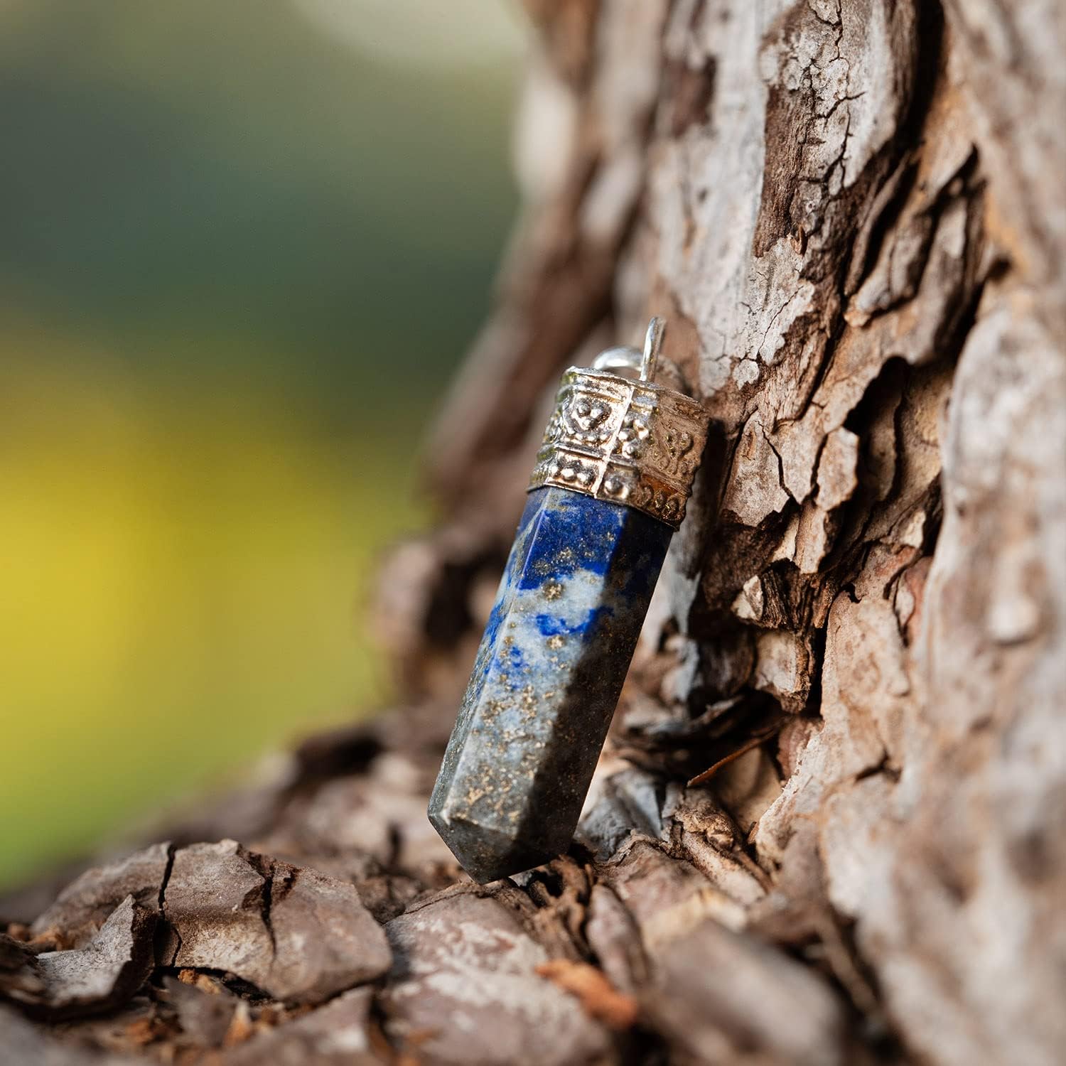 AYANA Lapis Lazuli Necklace – Handmade Necklaces, Ethically Sourced Lapis Crystals and Healing Stones - December Birthstone, Genuine Healing Crystals - Crystal Necklace for Women - Image 5
