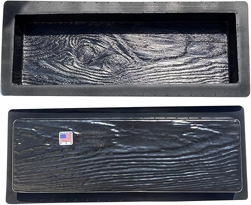 Miniatura 4 de AUTUMN Moldes de madera para adoquines de piedra escalonada de hormigón, decoración de jardín de bricolaje, moldes de pasarela, juego de 2