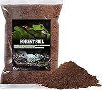 BNOSDM Fluffy Reptile Soil Substrate - Natural Snake Bedding for Lizards, Tortoises, Tarantulas - Odor Absorbing Terrarium Soil 5L