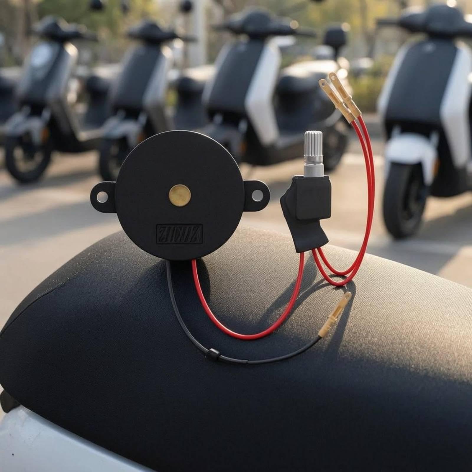 4 Pièces Avertisseur de Clignotant Flasher Rappel Sonore de Direction Ajustable 120db Structure Plastique et Cuivre Stabilité par Tous TEM, 5 pièces