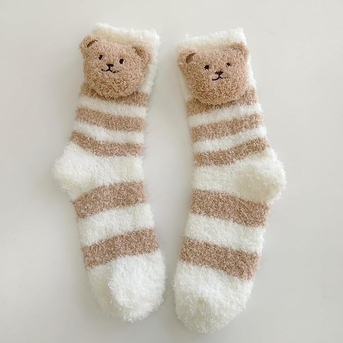 Benefeet Sox Calcetines Suaves y Cálidos de Peluche Animal para Mujer miniatura 7