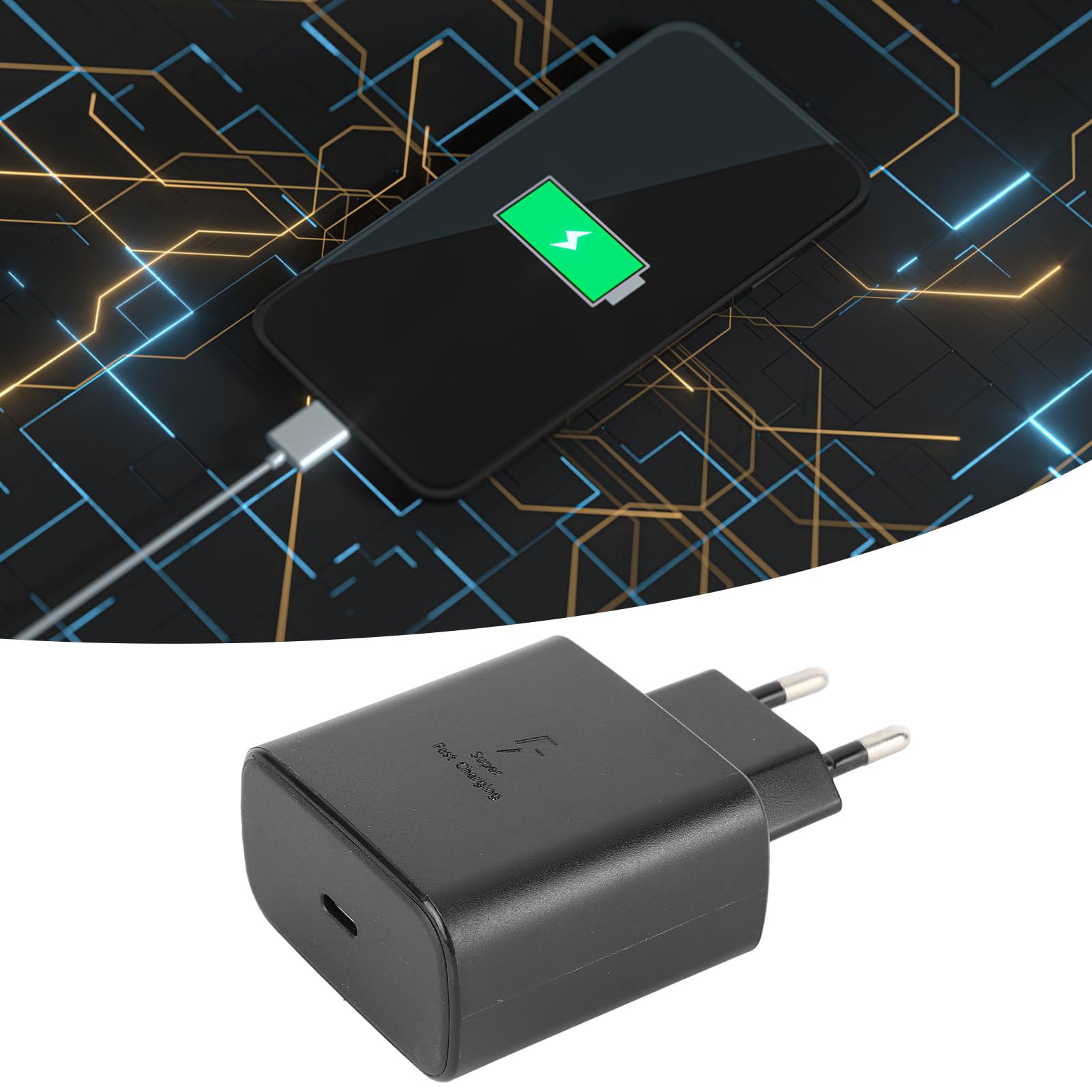 45W USB C Super Szybkie ładowanie Typu C, Szybkie ładowanie Blok ładowania ściennego Telefonu z Systemem Android do S23 Ultra/S23/S23+/S22/S22