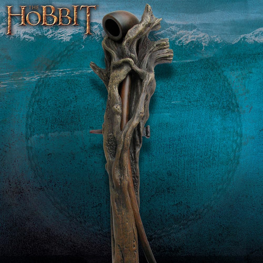 United Cutlery Lord of The Rings Gandalf The Grey Staff with Pipe - Authentic Movie Prop Replica Polyresin Construction - Must Have for Collectors - 69 Overall | Officially Licensed Replica T product thumbnail 7