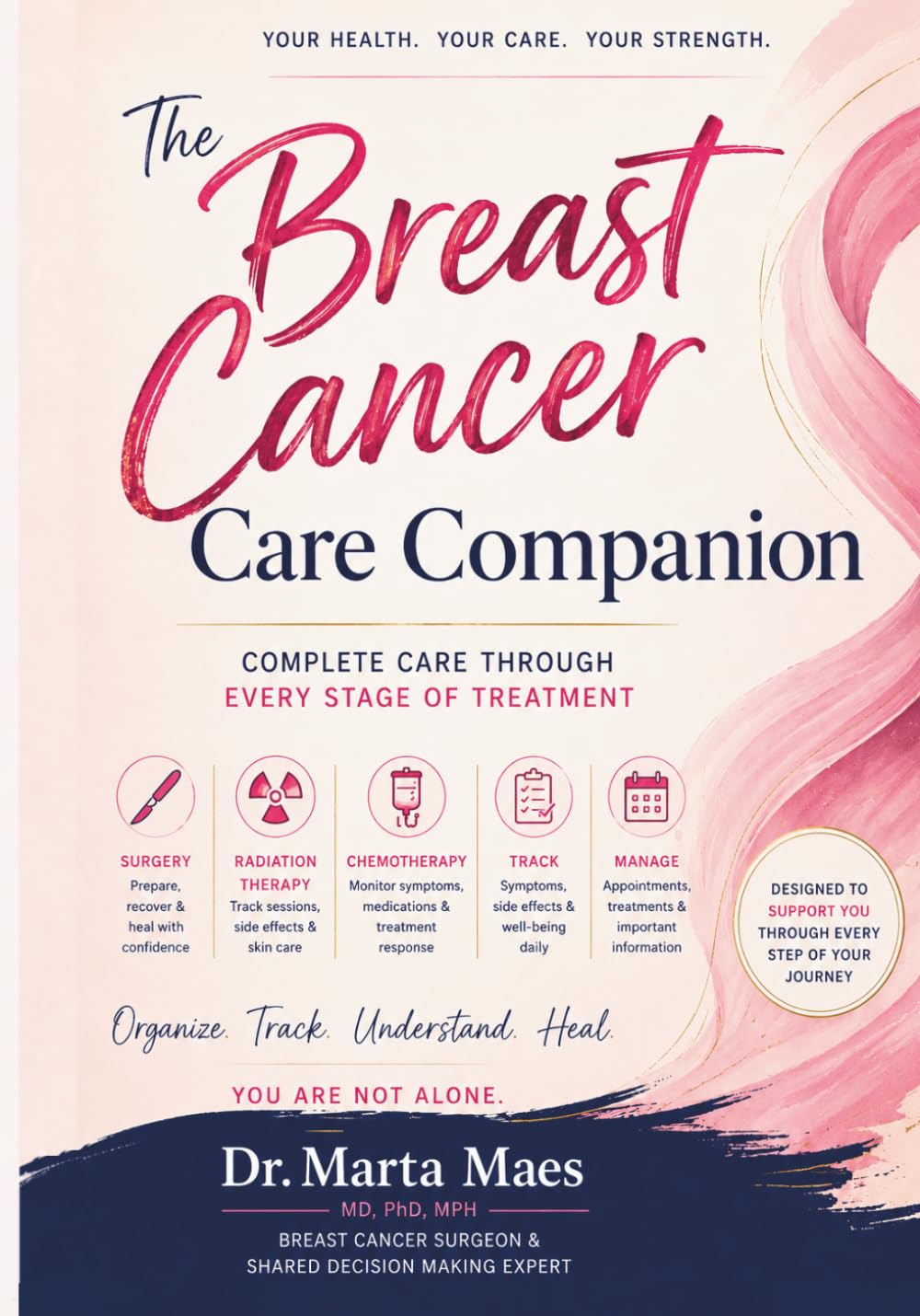 The Breast Cancer Care Companion: A Portable Treatment Journal & Medical Organizer for Symptoms, Medications, Appointments, Surgery, Radiation, Side Effects & Recovery