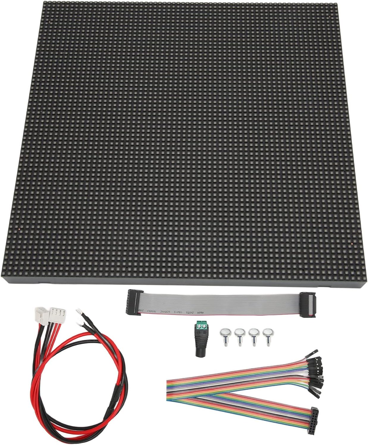 LED Display Panel, Adjustable Brightness RGB Full Color LED Matrix ...