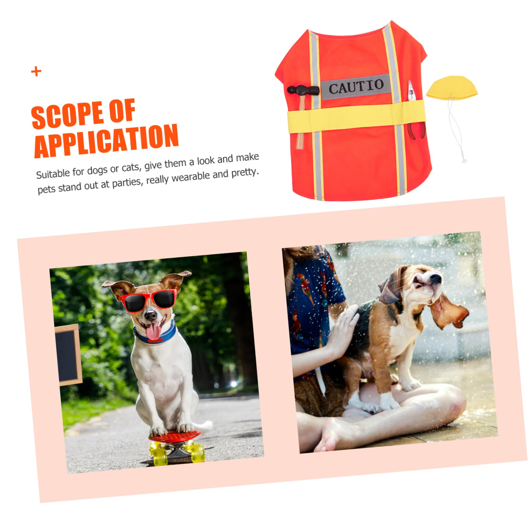 BESPORTBLE 5pezzi Costume Decorativo Per Cani Poliestere Abbigliamento Per Animali Domestici Adorabile Per Feste Compleanni e Occasioni Speciali Materiale Resistente e Confortevole Facile Da