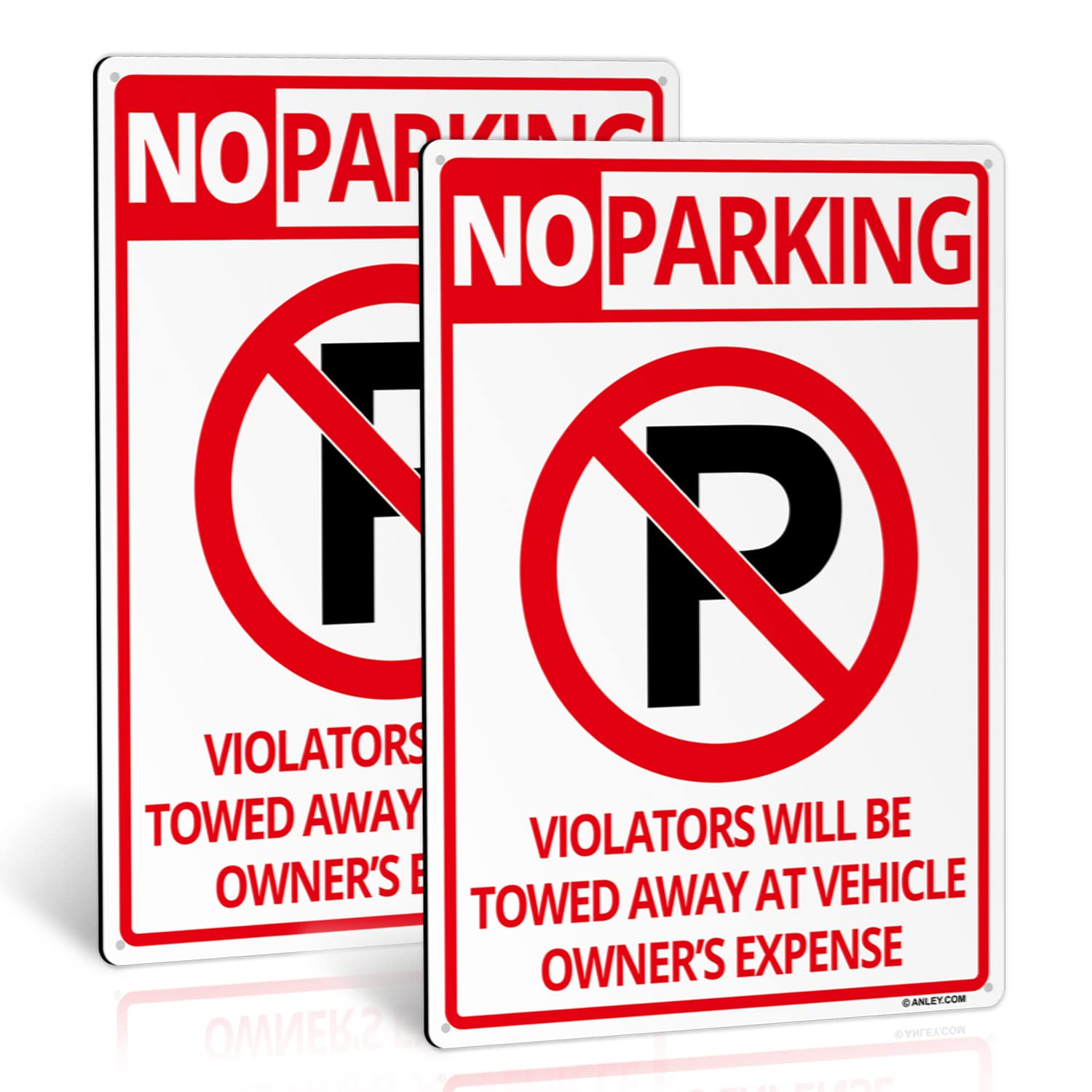 その他 USA Used No Parking Sign Amazon.com : Anley No Parking Sign 14 X 10 In - 40 Mil Thick Rust