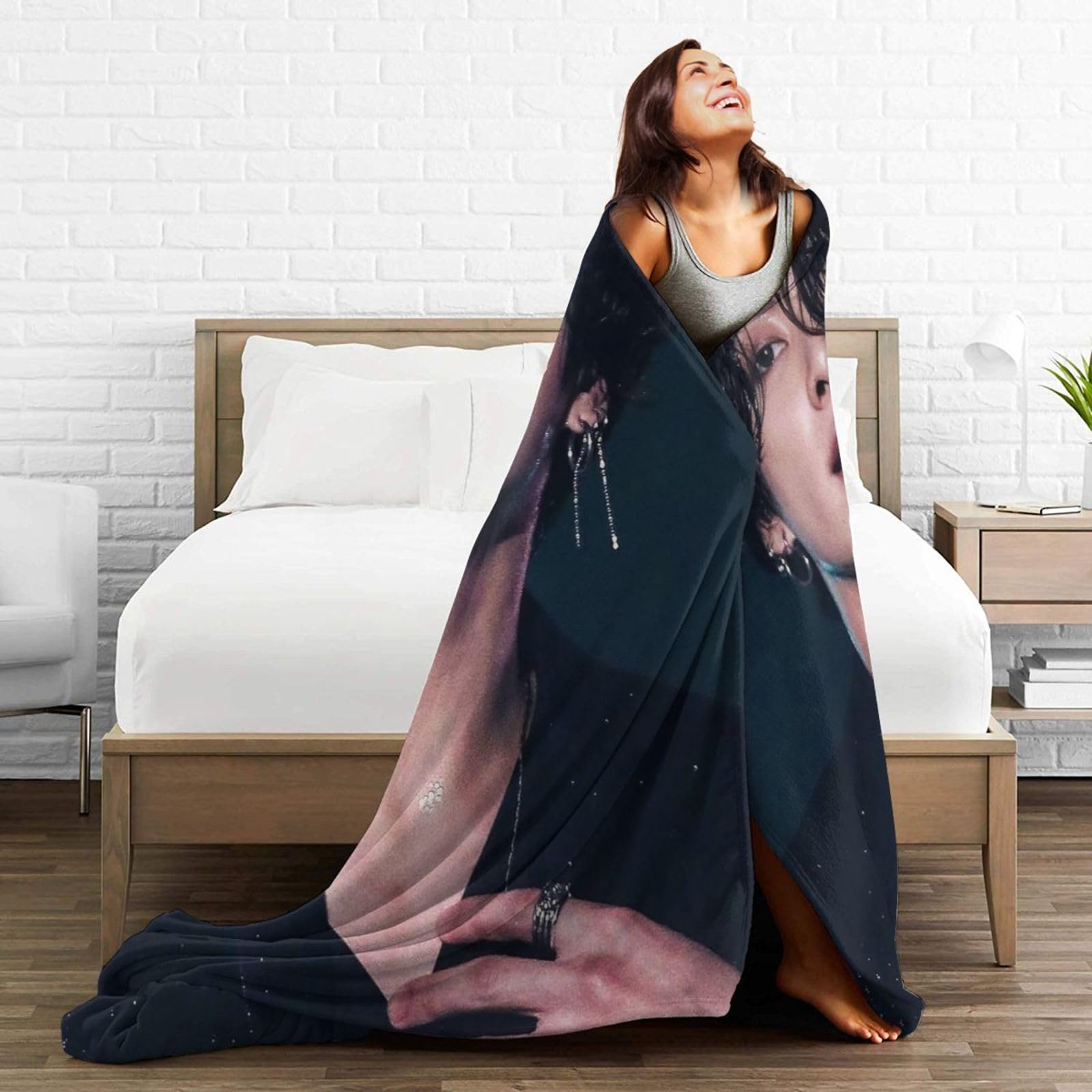 Amazon.com: Blanket Jungkook Soft and Comfortable Warm Fleece