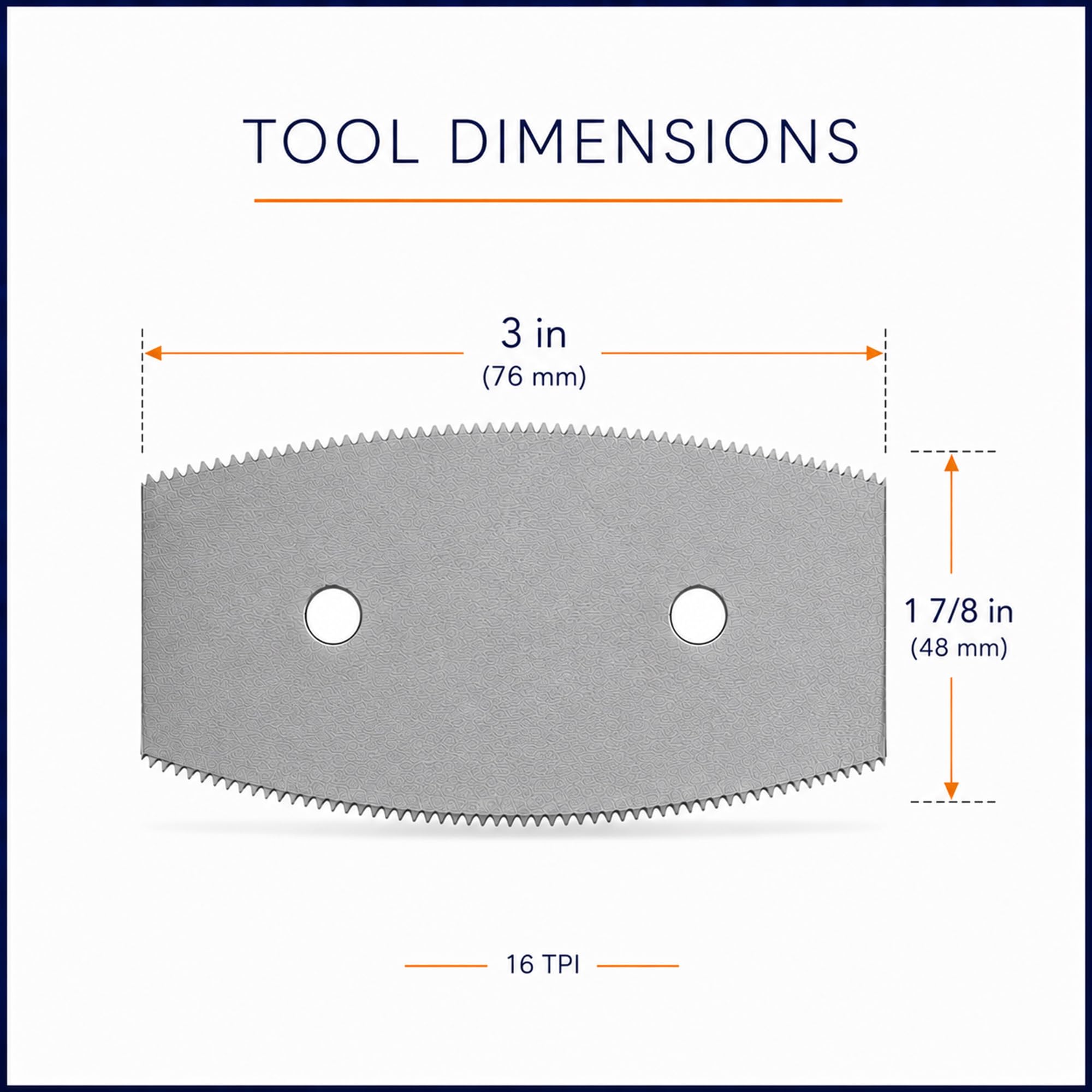 KUNZ Veneer Saw Blade - 3 Inch, 16 TPI -3