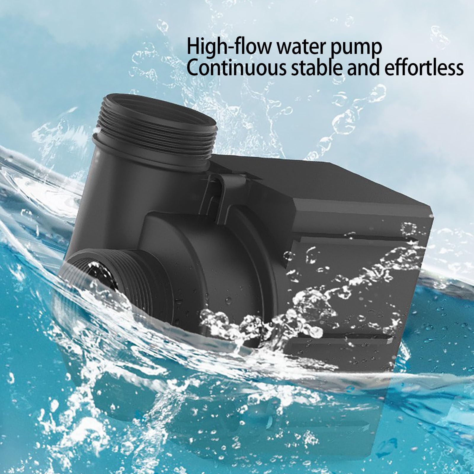 Skimmer per laghetto con pompa ad alto flusso, raccoglitore multiuso per la pulizia di piscine e laghetti, strumento resistente per ridurre il letame