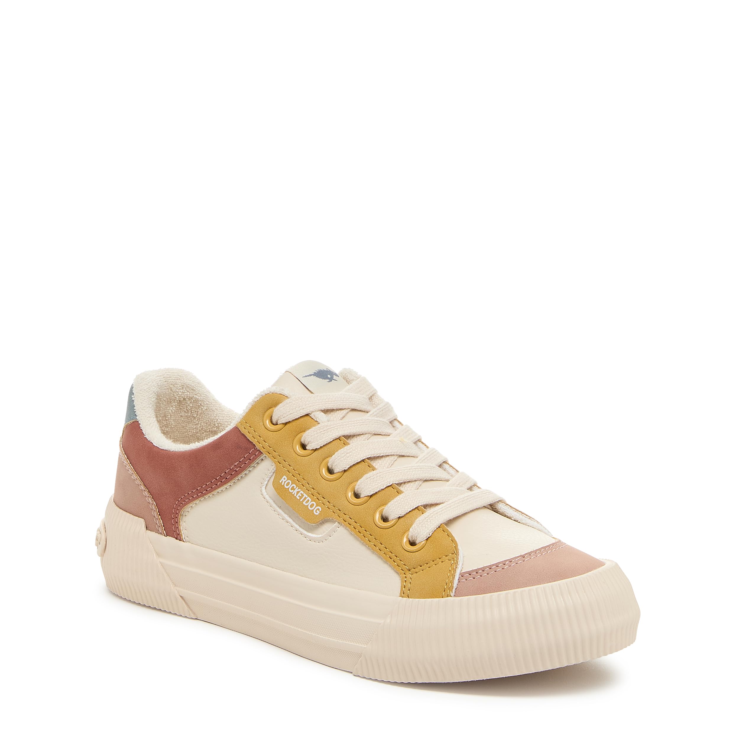 Rocket Dog Women's Cheery Sneaker, Block Tan Combo, 8 UK