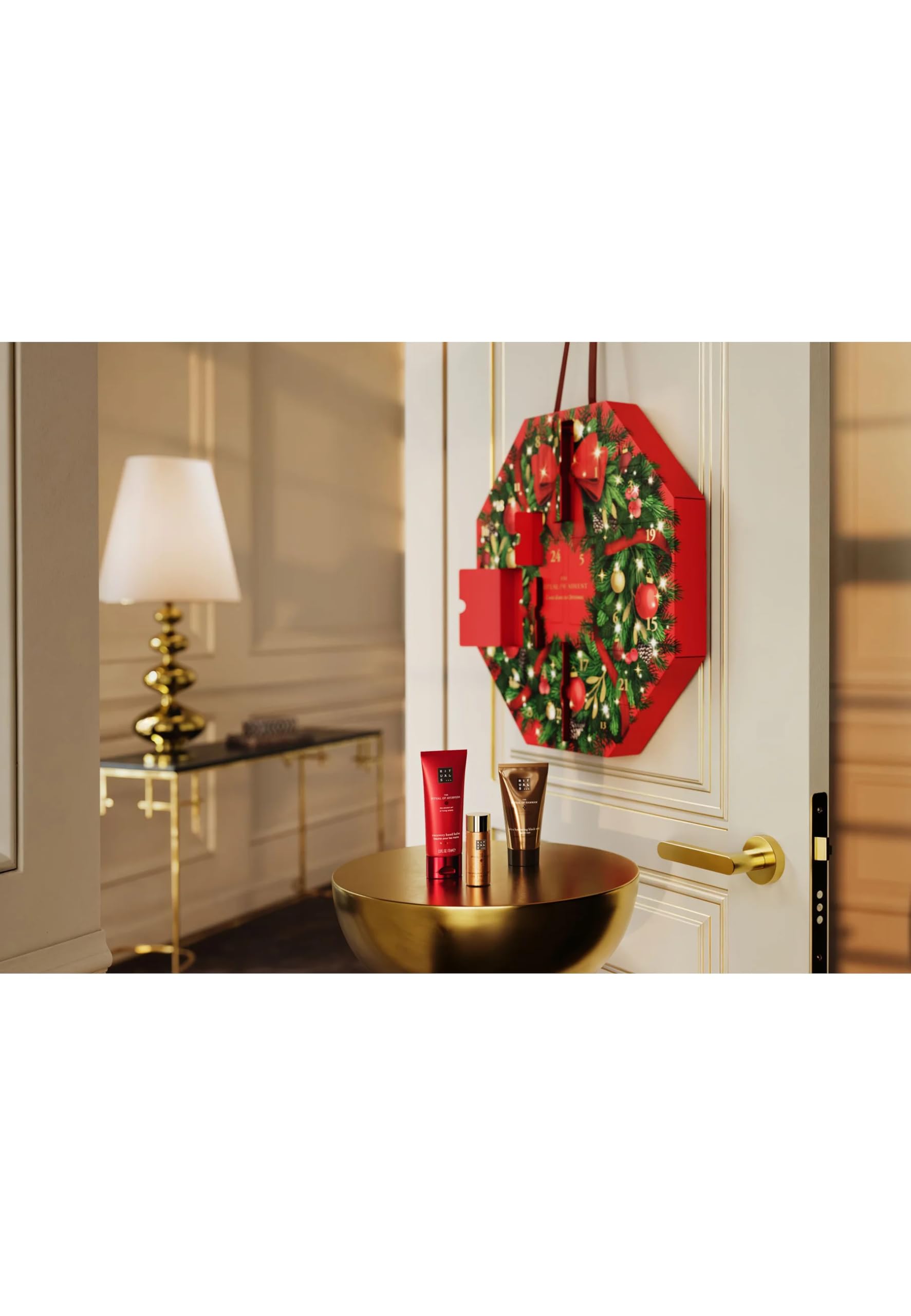Rituals The Ritual of Advent Wreath 2025 – Luxus Adventskalender mit 24 Beauty Überraschungen – Körperpflege, Duft & Wellness Geschenkset für Frauen und Männer