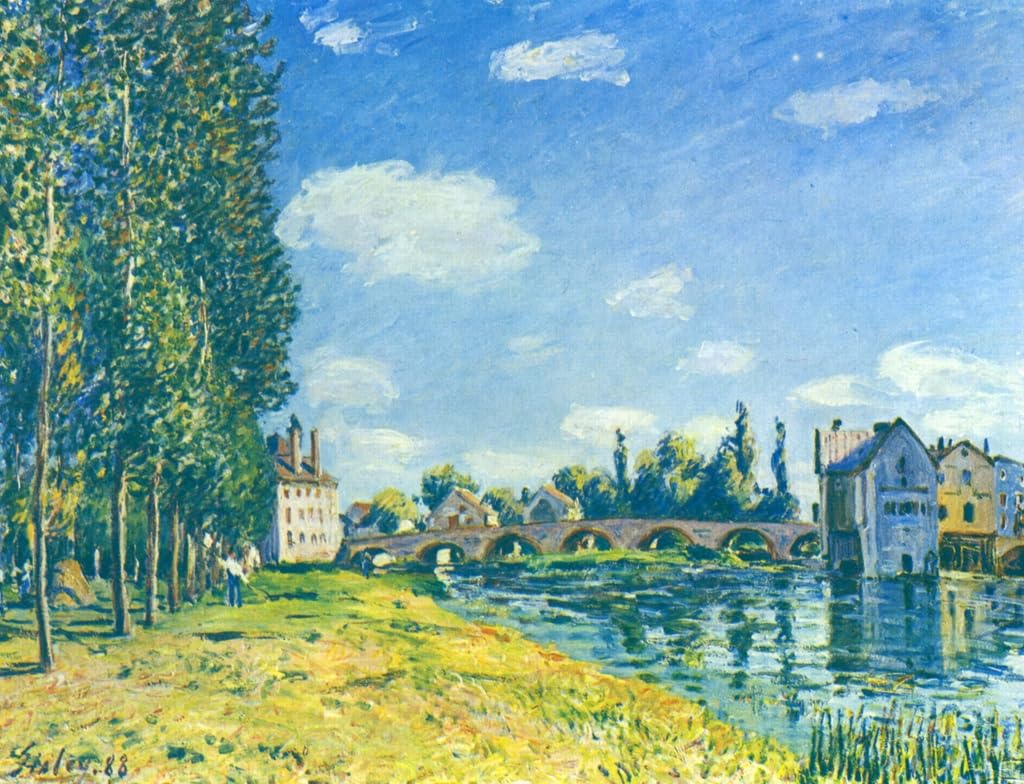 Lais Puzzle 1000 Pezzi – Alfred Sisley 'Ponte Moret In Estate' – Opera D'Arte Da Ricomporre - 4