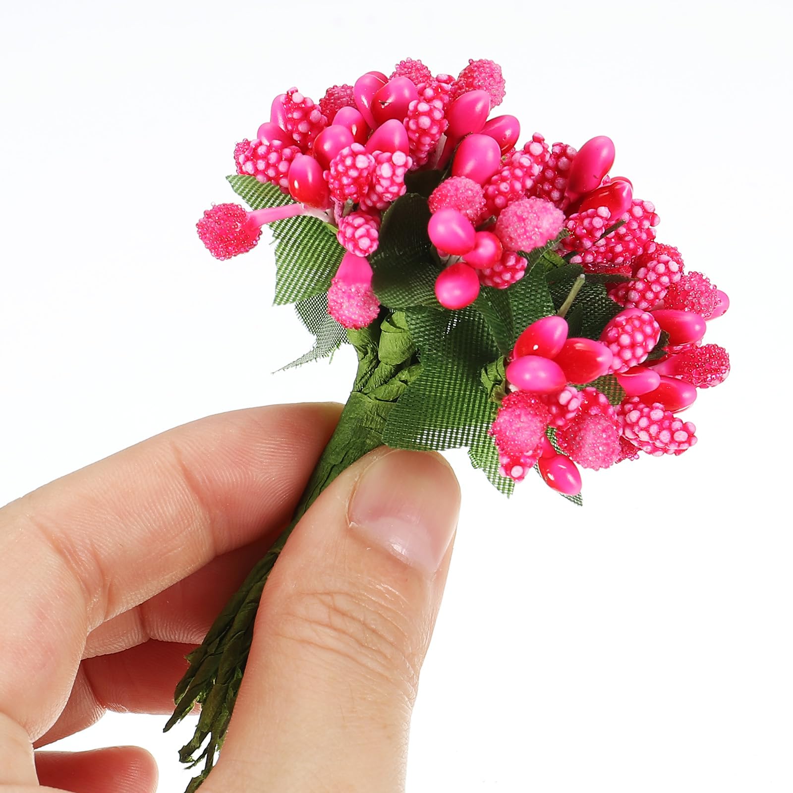 PATIKIL Mini Artificial Pip Berry Picks Bunch - Image 3