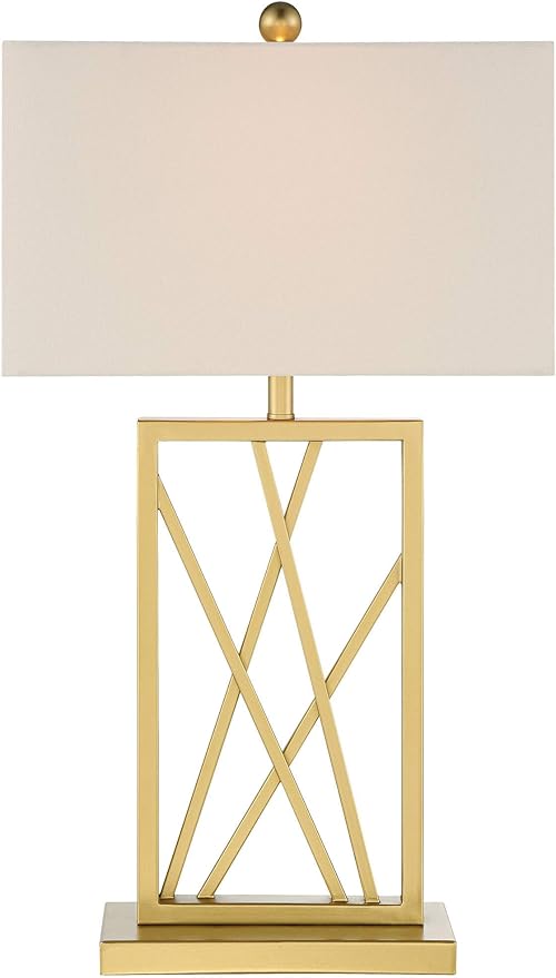 Lámpara de Mesa 360 Lighting Claudia 67 cm Dorado Metal miniatura 7
