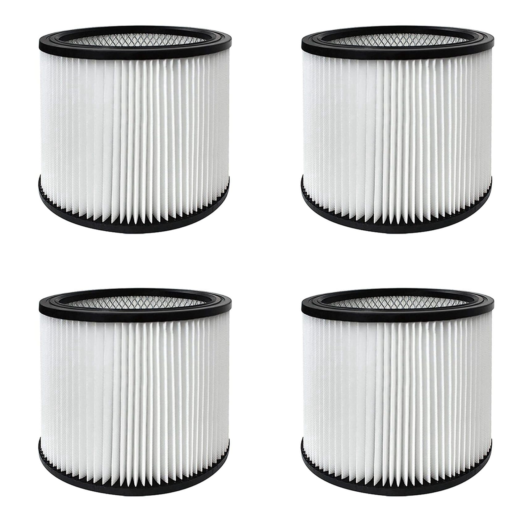 Aundhegrtt 4X Replacement Filter for Filters 90304 90333 90350 Fits Most Wet/Dry Vaccuums 5 Gallon and Above